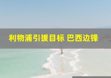 利物浦引援目标 巴西边锋